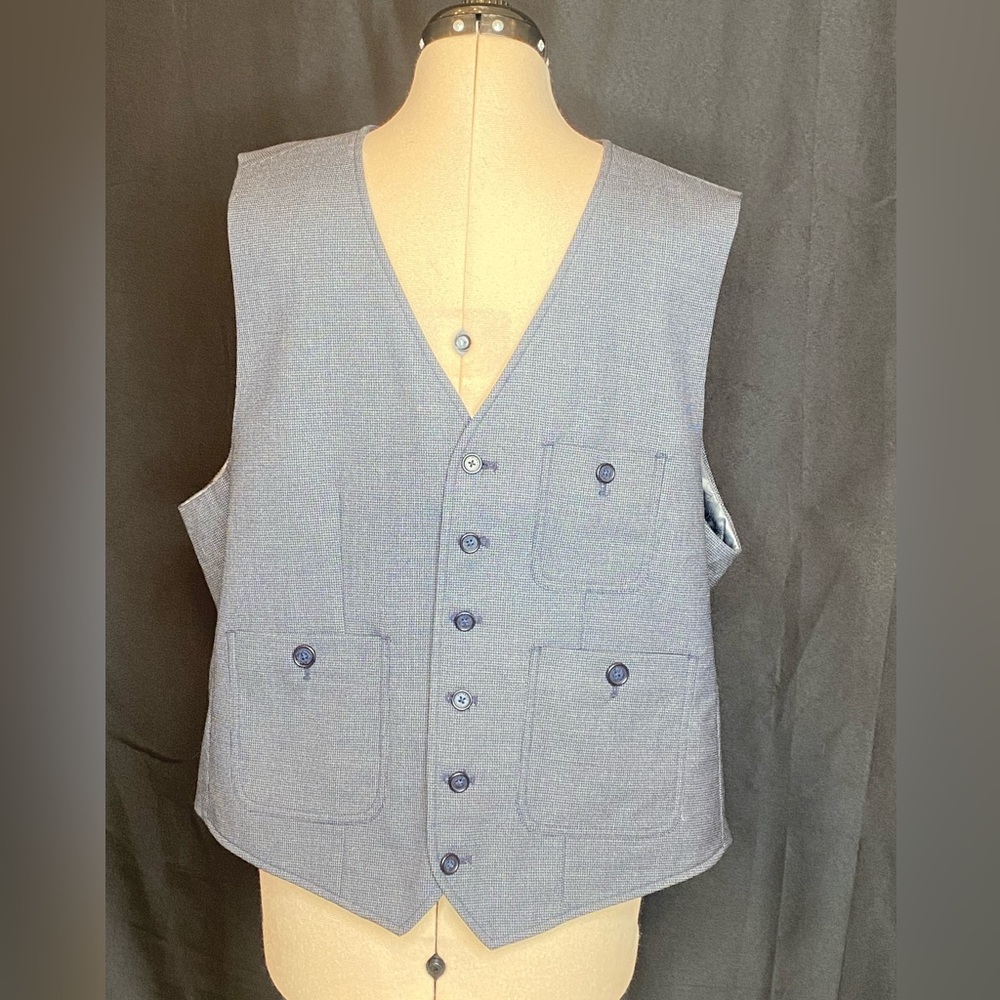 Murano Mens Button Down Vest